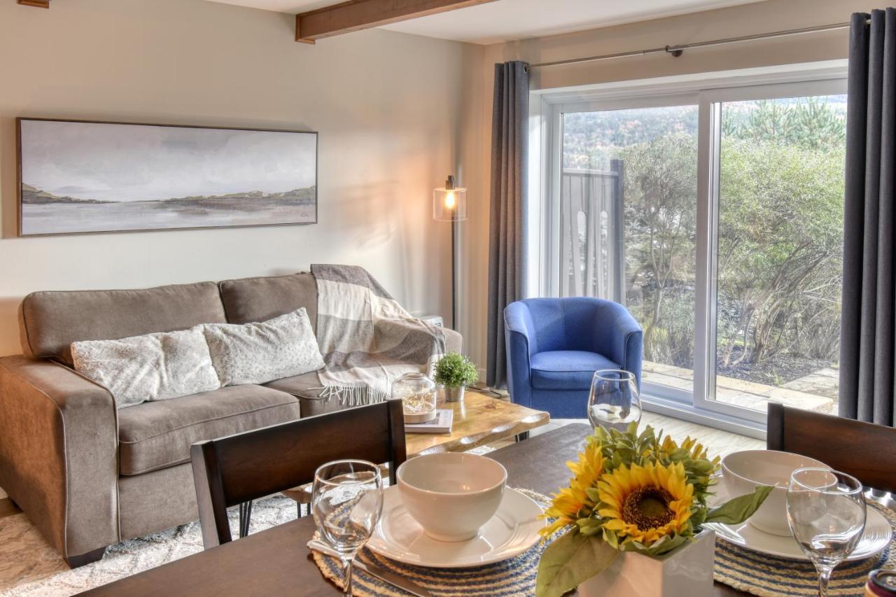 Elegant Apartment - View On Lake Tremblant & Mountain Μοντ Τρεμπλάν Εξωτερικό φωτογραφία